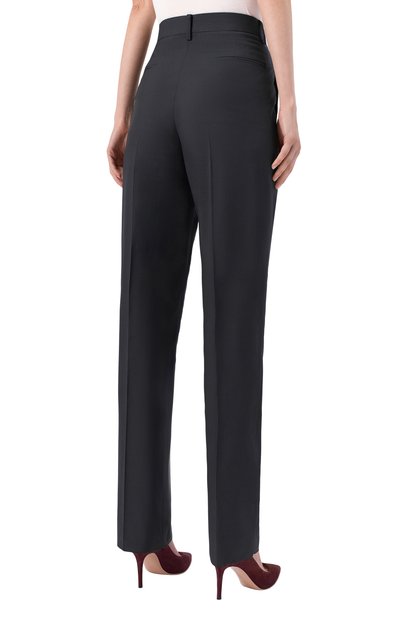 Брюки из шерсти и шелка MVST темно-синего цвета по цене 119500 руб., арт. B061/3038, фото 4 Брюки из шерсти и шелка MVST, арт. B061/3038, фото 4