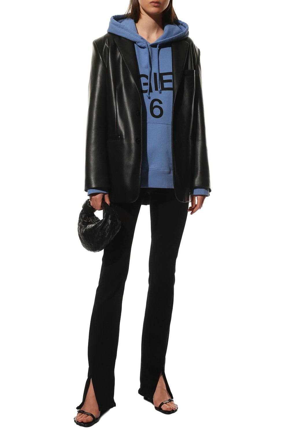 Хлопковое худи MM6, арт. S52GU0161/S25337, фото 2