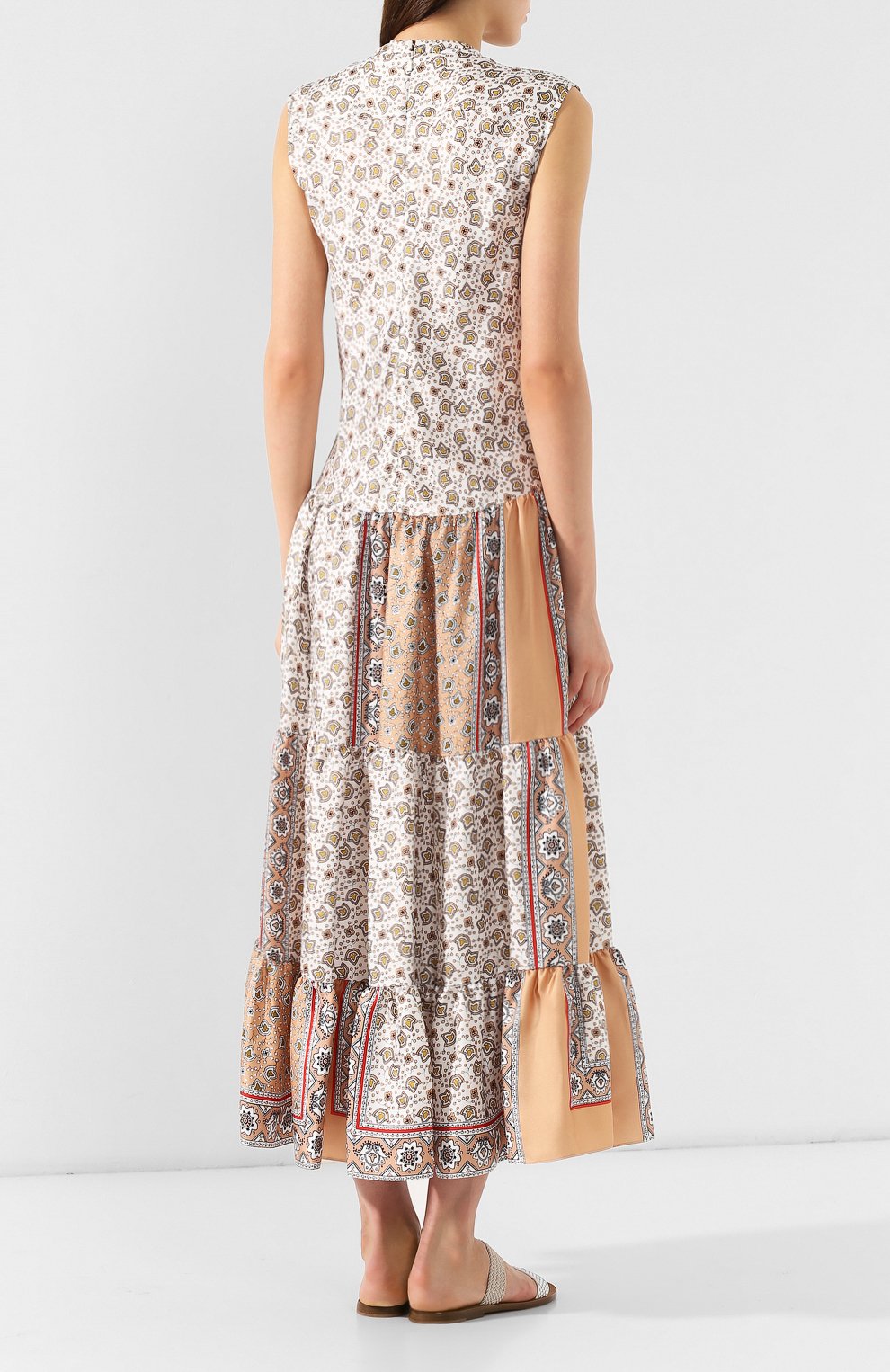 Шелковое платье CHLOÉ, арт. CHC19AR003327, фото 4