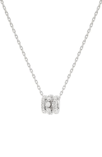 Подвеска further SWAROVSKI серебряного цвета по цене 6980 руб., арт. 5509400, фото 2 Подвеска further SWAROVSKI, арт. 5509400, фото 2