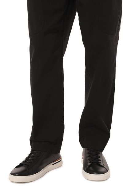 Кожаные кеды BOSS, арт. 50493227, фото 3