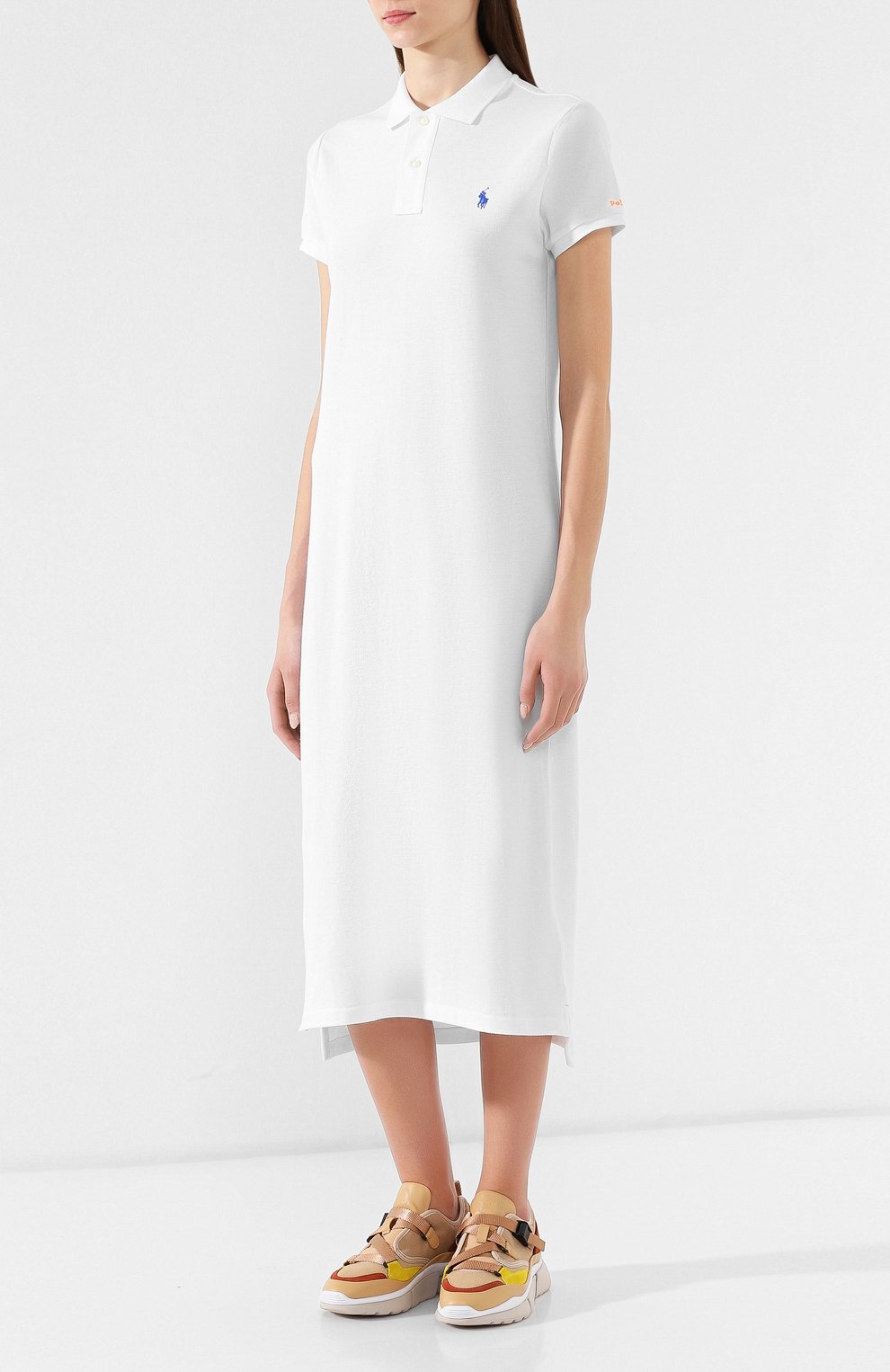 Хлопковое платье POLO RALPH LAUREN, арт. 211744694, фото 3
