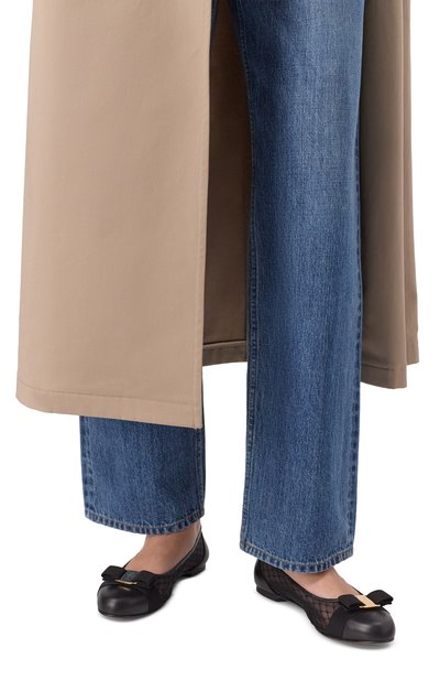 Комбинированные балетки vara FERRAGAMO, арт. 01J563/779578, фото 3