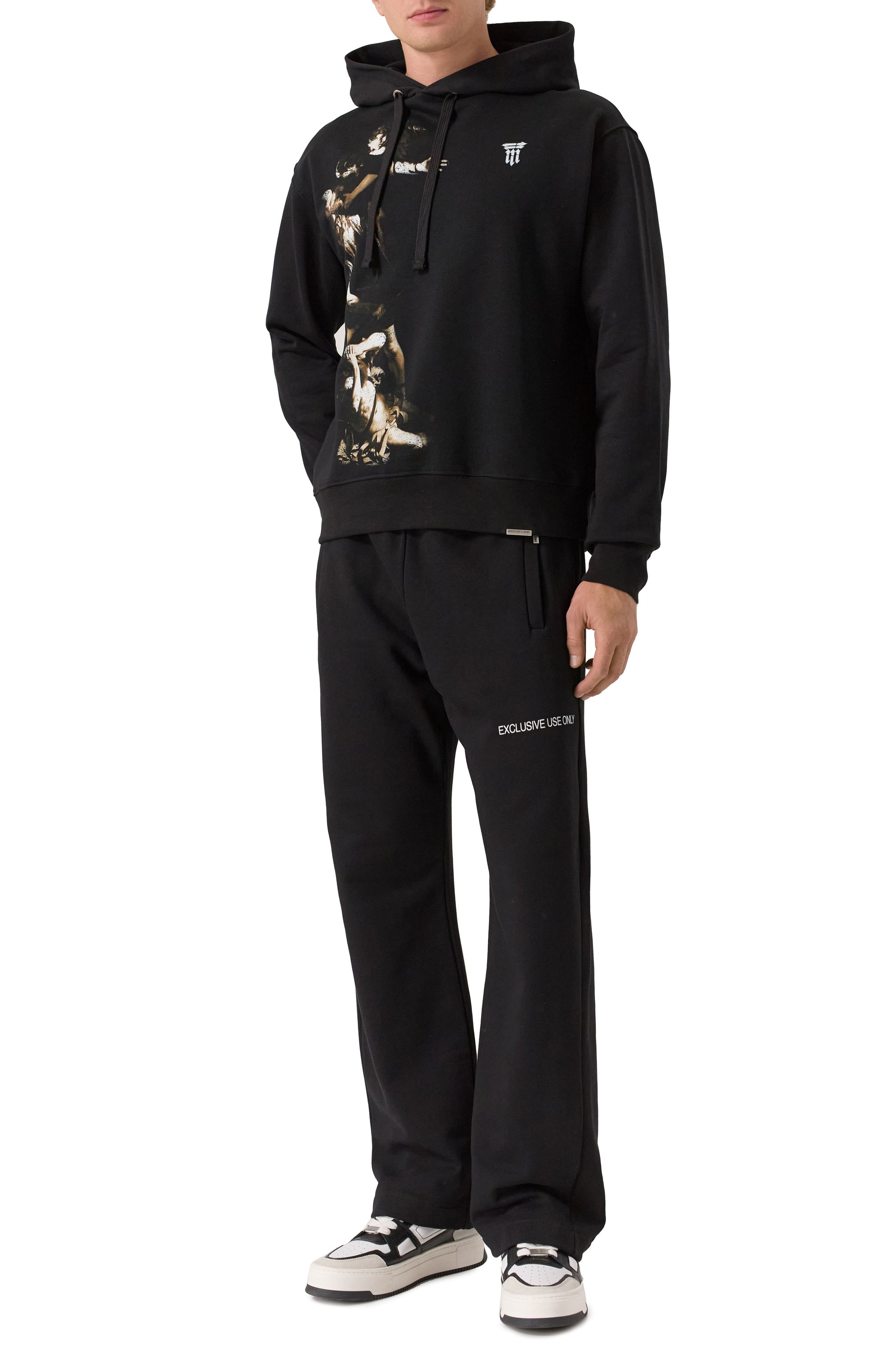 Хлопковое худи DIEGO VENTURINO, арт. DVFLHDVC, фото 2