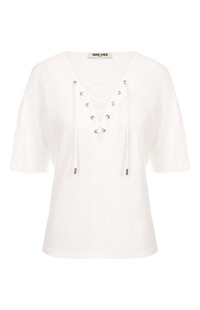 Женская льняная футболка MAX AND MOI, арт. E25TAYANNA