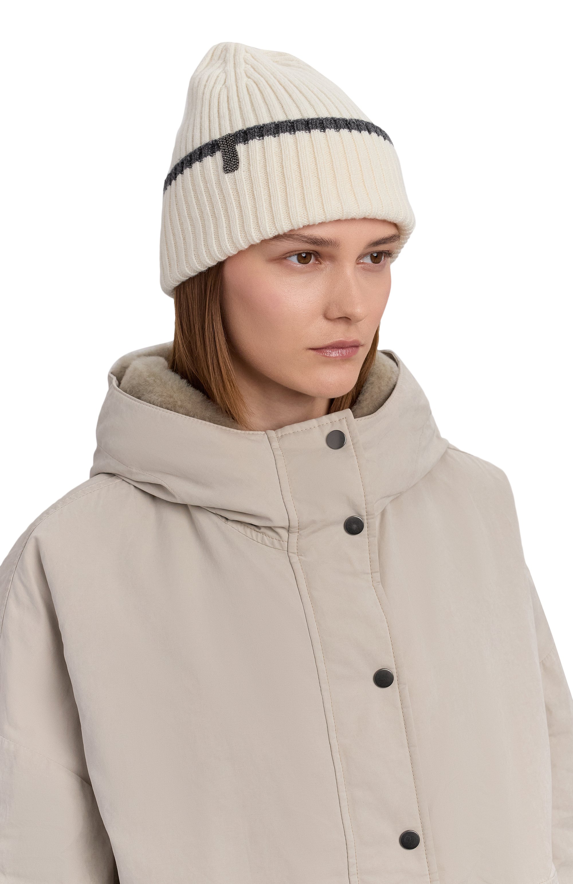 Шапка из шерсти и кашемира FREEAGE, арт. W26.BN035.2030.101, фото 2