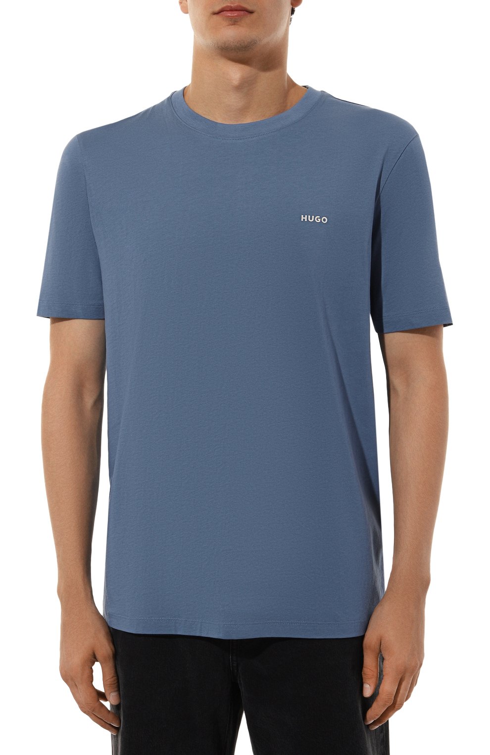 Хлопковая футболка HUGO, арт. 50466158, фото 3