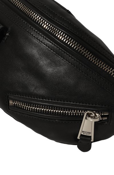 Кожаная поясная сумка MOSCHINO, арт. A7705/8002, фото 3
