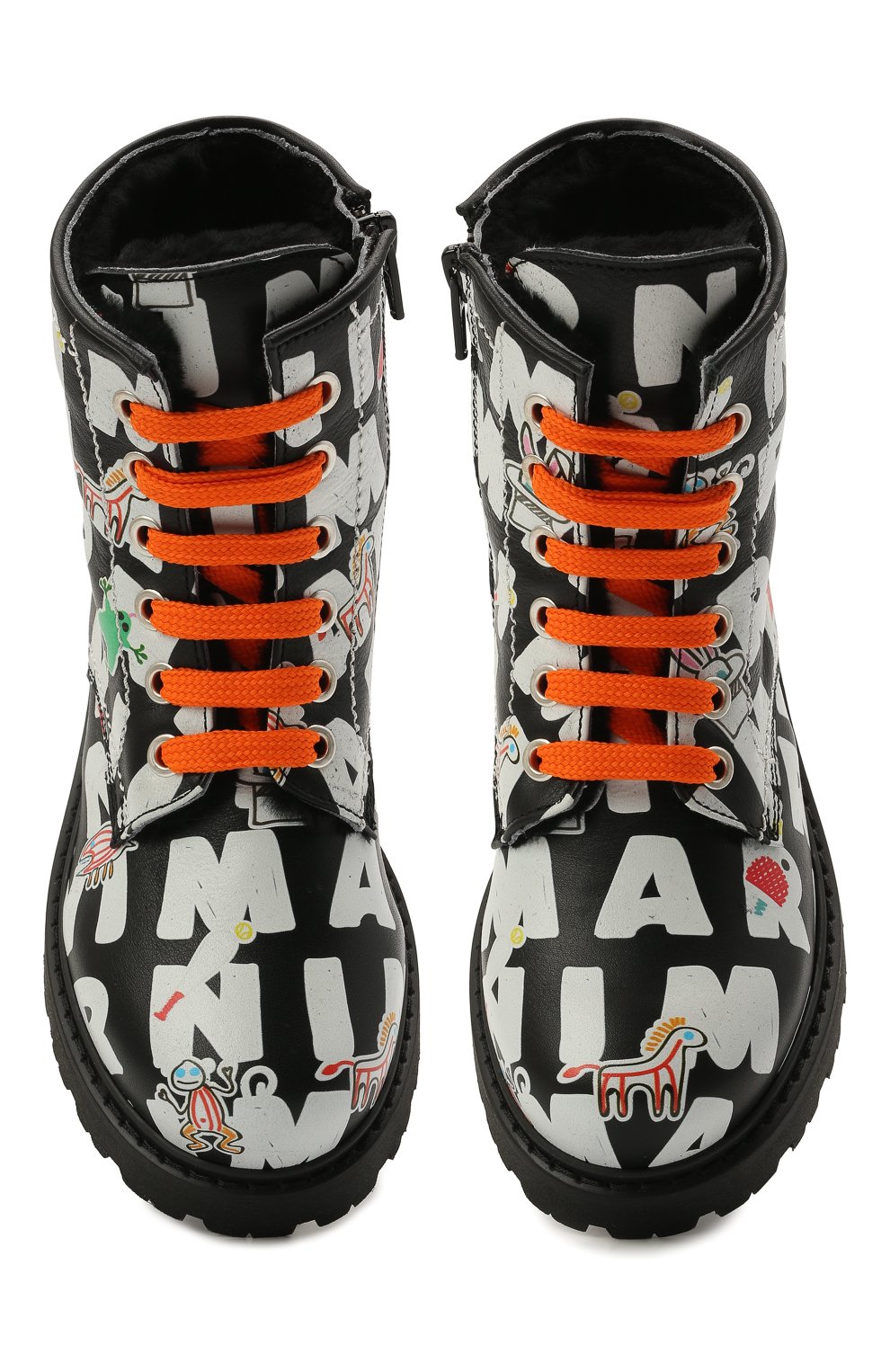 Кожаные ботинки MARNI, арт. 69035/KI./KIPS/28-35, фото 4