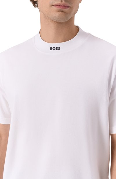 Хлопковая футболка BOSS GREEN, арт. 50551139, фото 5