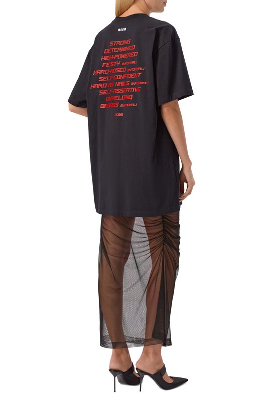 Платье MSGM 3942MDA76D/257798 Чёрный  3942MDA76D/257798 Фото 3