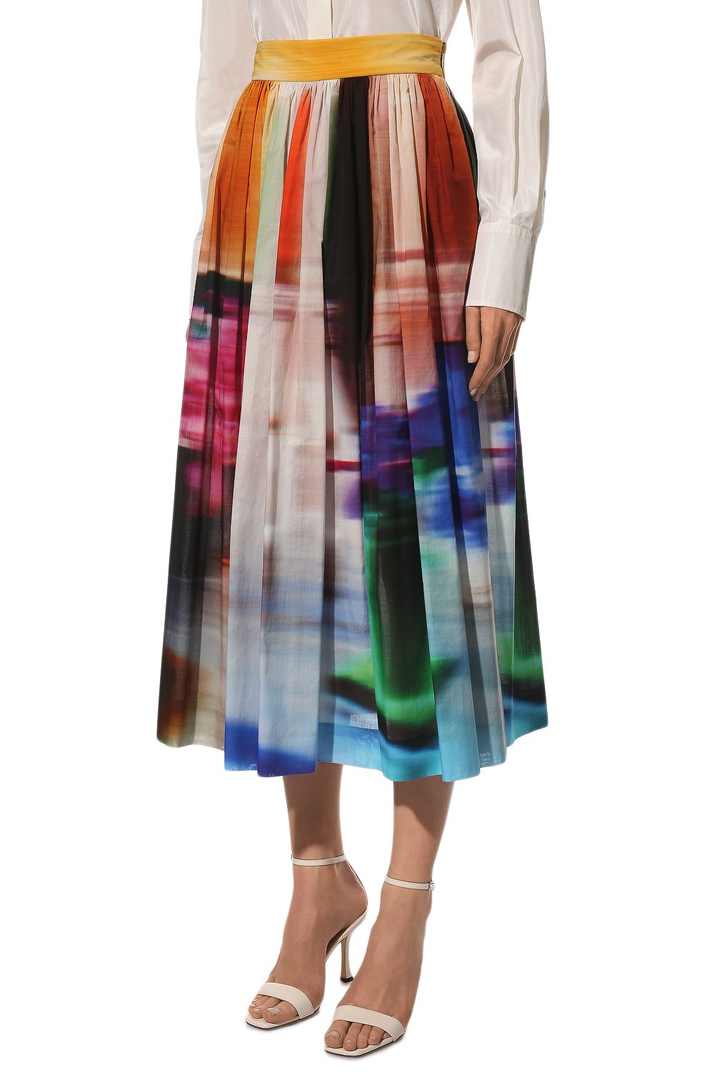 Хлопковая юбка DRIES VAN NOTEN, арт. 221-010857-4341, фото 3