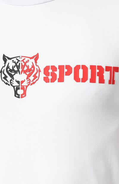 Хлопковая футболка PLEIN SPORT, арт. P19C MTK3398 SJY001N, фото 5