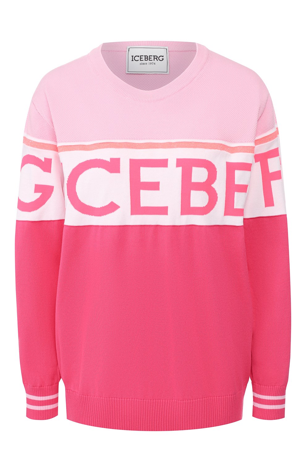 Свитер ICEBERG фуксия цвета по цене 23300 руб., арт. 20E I2P0/A007/7604, фото 1 Свитер ICEBERG, арт. 20E I2P0/A007/7604, фото 1