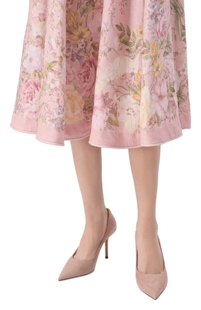 Замшевые туфли love 85 JIMMY CHOO, арт. L0VE 85/BWJ, фото 3