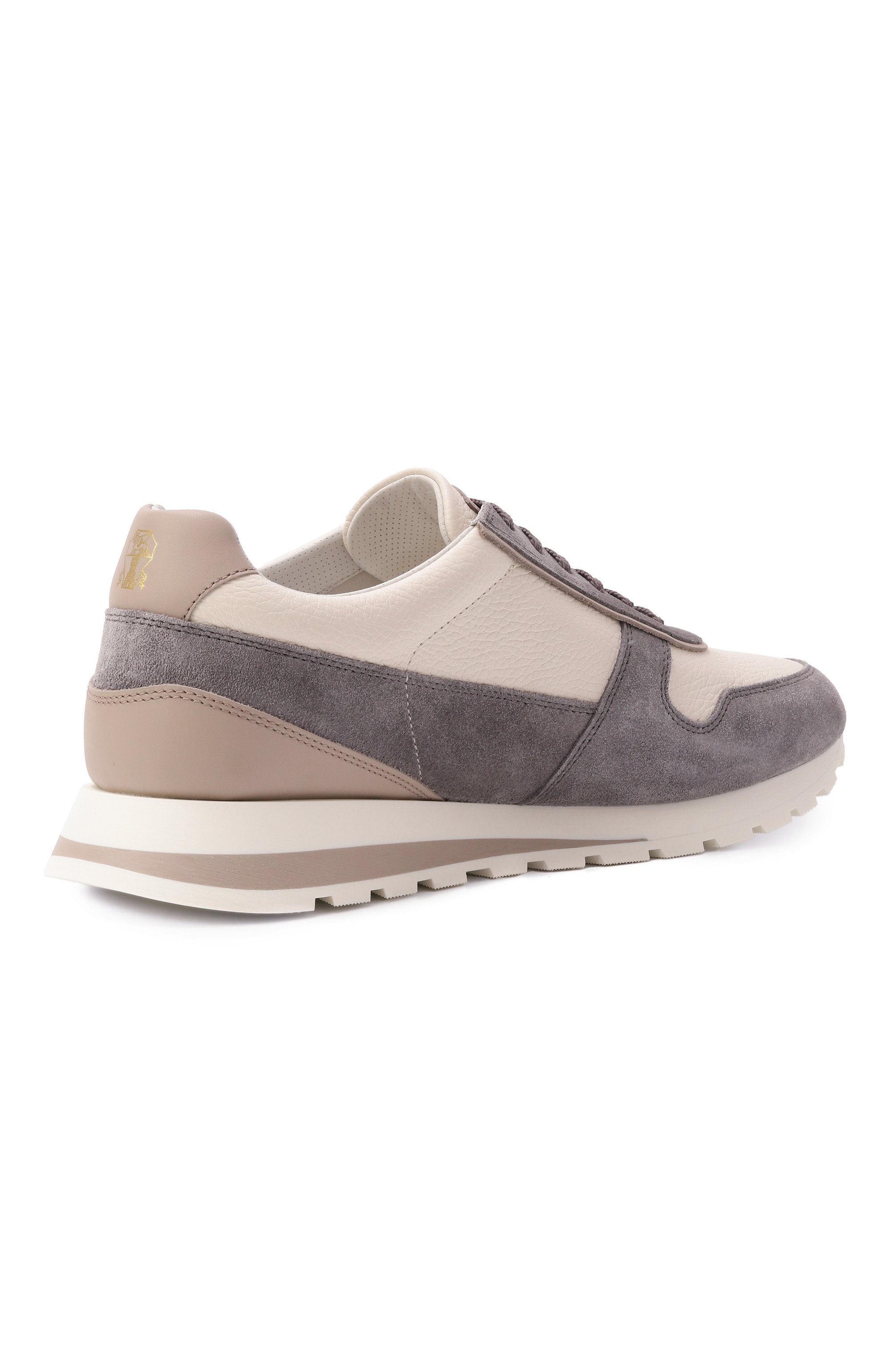 Кожаные кроссовки BRUNELLO CUCINELLI, арт. MZUESLA289, фото 5