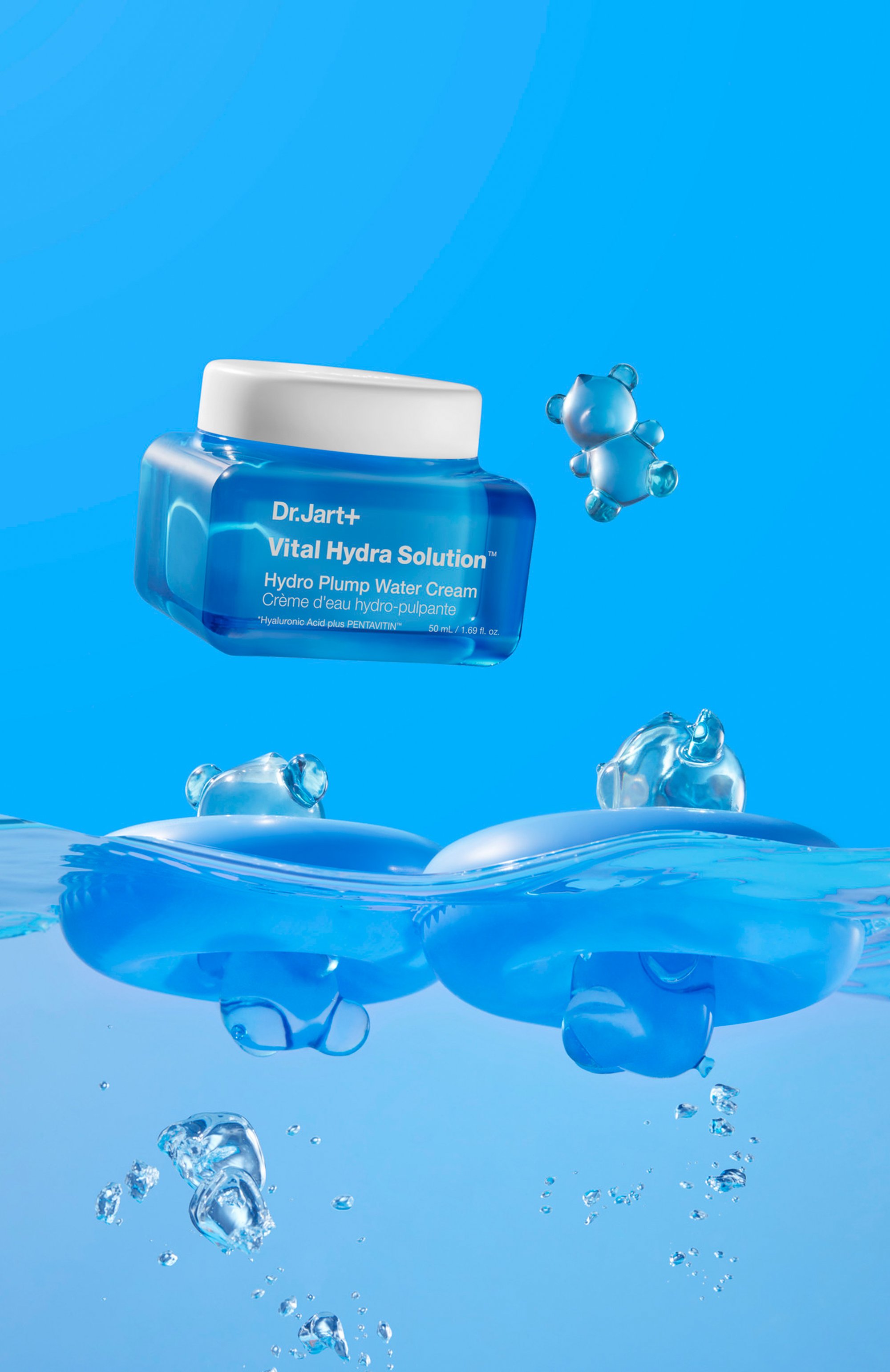 Легкий увлажняющий крем для лица vital hydra solution (50ml) DR.JART+, арт. 8809844996782, фото 2