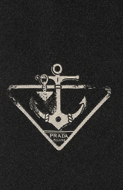 Шелковый галстук PRADA, арт. UCR77-10L1-F0002-141, фото 4