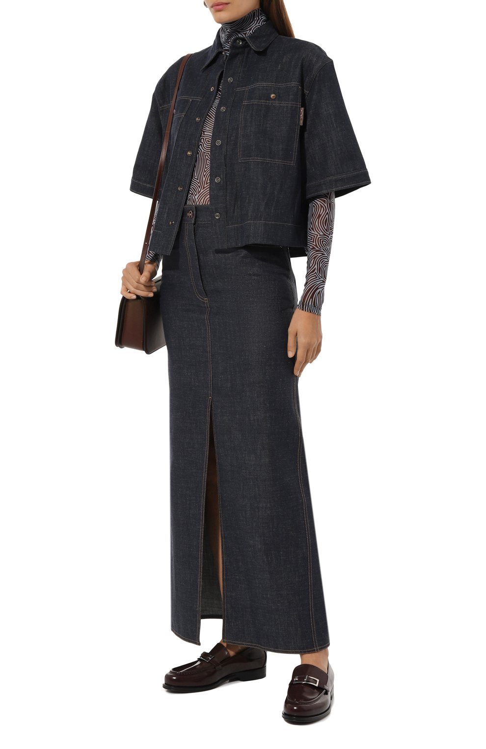 Кожаные лоферы nora SERGIO ROSSI, арт. B00080/MMVA11, фото 2