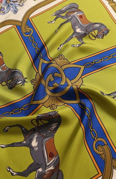 Шелковый платок GUCCI, арт. 576735/3G001, фото 2