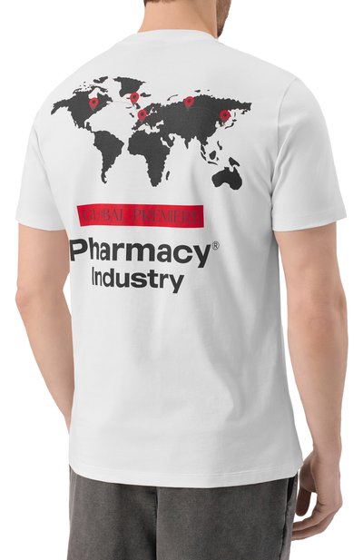 Хлопковая футболка PHARMACY INDUSTRY, арт. PHABM00201, фото 4