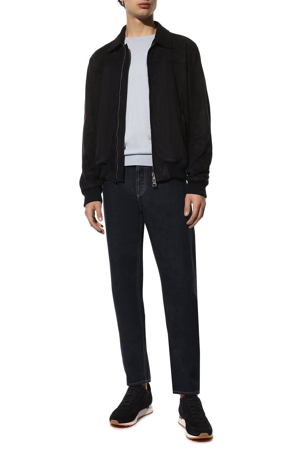 Джемпер из хлопка и кашемира ZEGNA, арт. UZQ90/110, фото 2