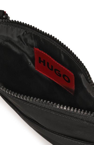 Текстильная сумка HUGO черного цвета по цене 7310 руб., арт. 50486219, фото 4 Текстильная сумка HUGO, арт. 50486219, фото 4