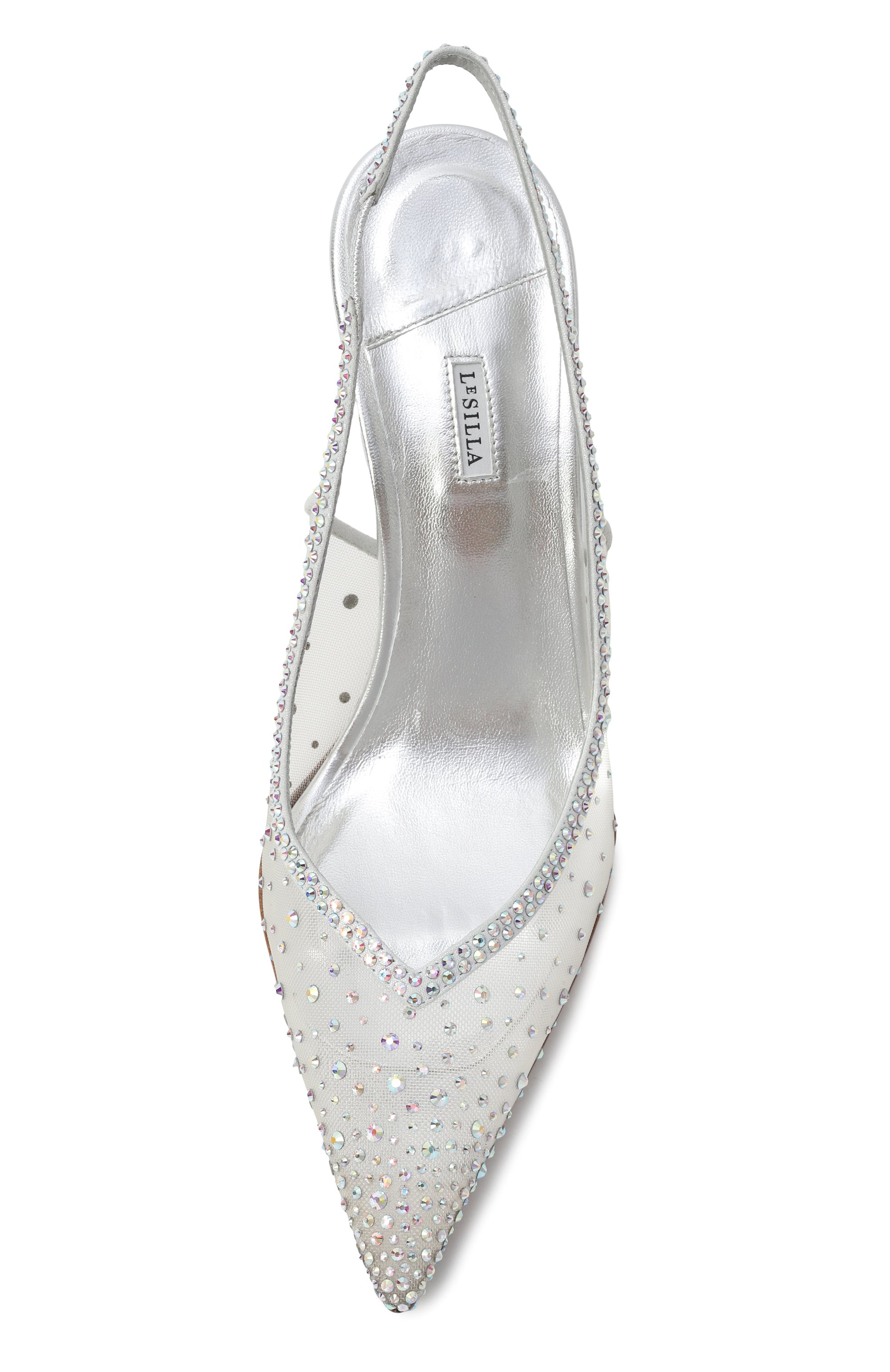 Текстильные туфли nicole 80 LE SILLA, арт. 4247D080BXPPWAS, фото 6