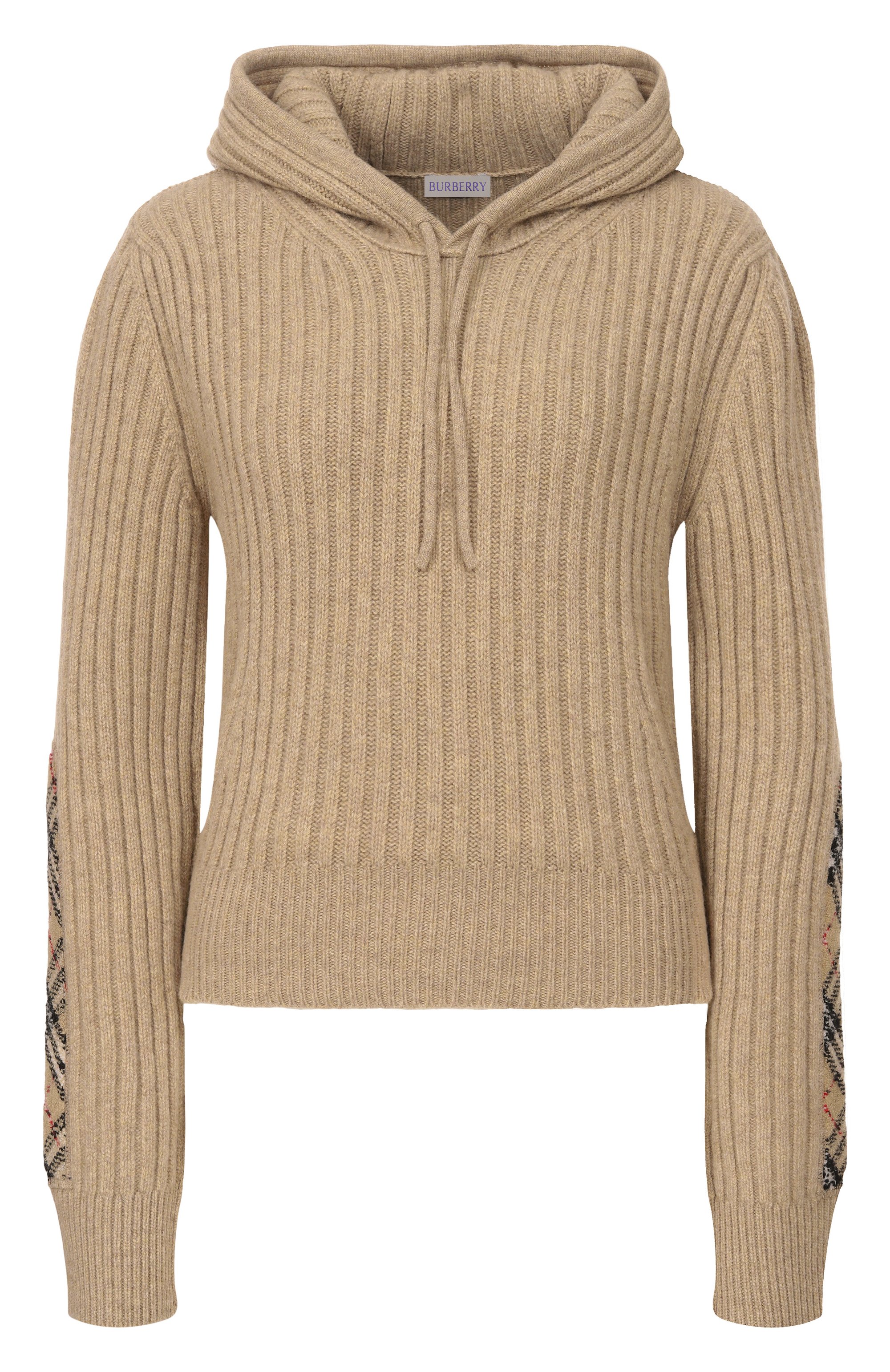 Шерстяное худи BURBERRY,  арт. 8121145, фото 1