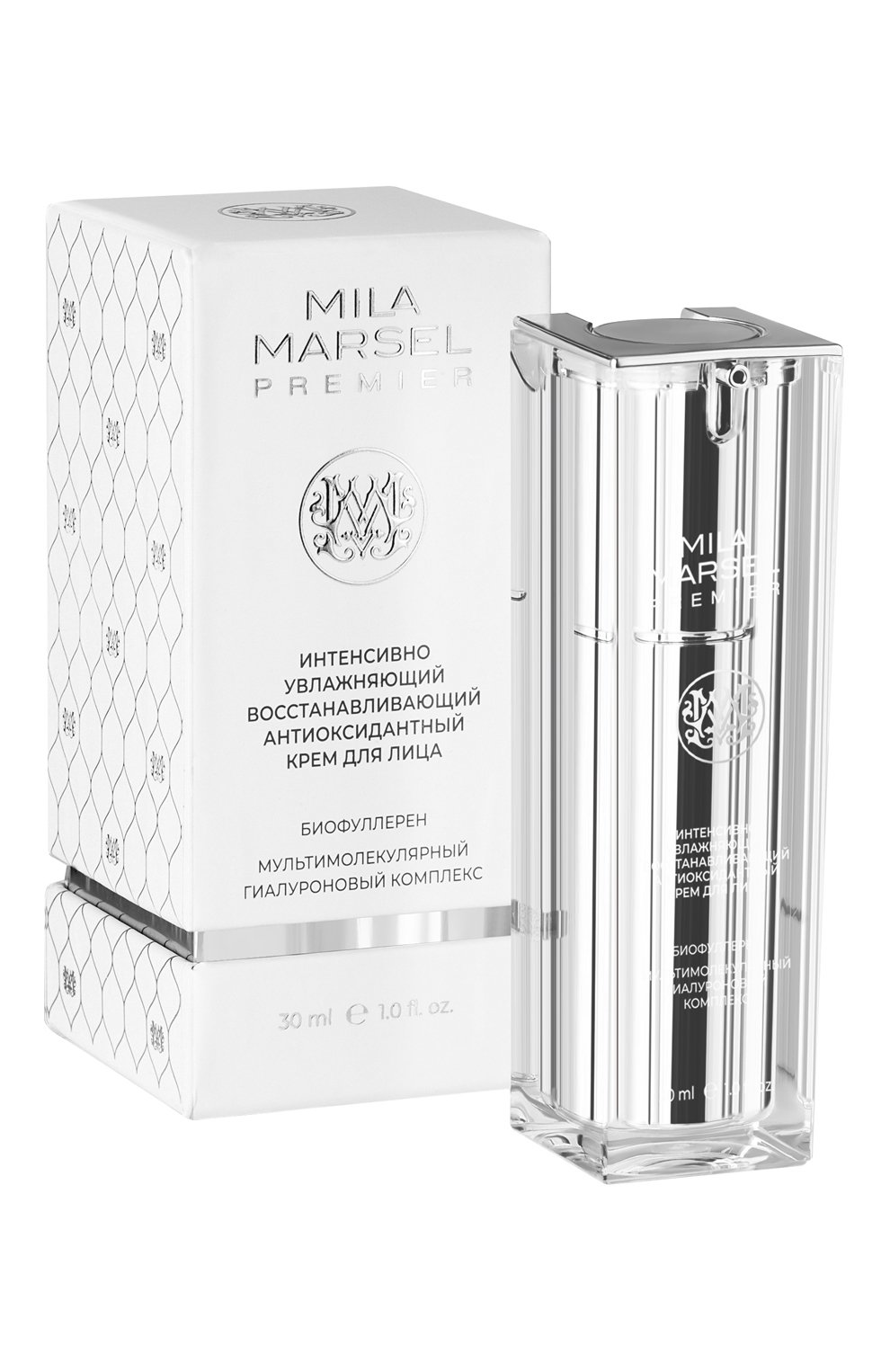 Интенсивно увлажняющий крем для лица mila marsel premier (30ml) MILAMARSEL бесцветного цвета по цене 11080 руб., арт. 4630225090157, фото 3 Интенсивно увлажняющий крем для лица mila marsel premier (30ml) MILAMARSEL, арт. 4630225090157, фото 3