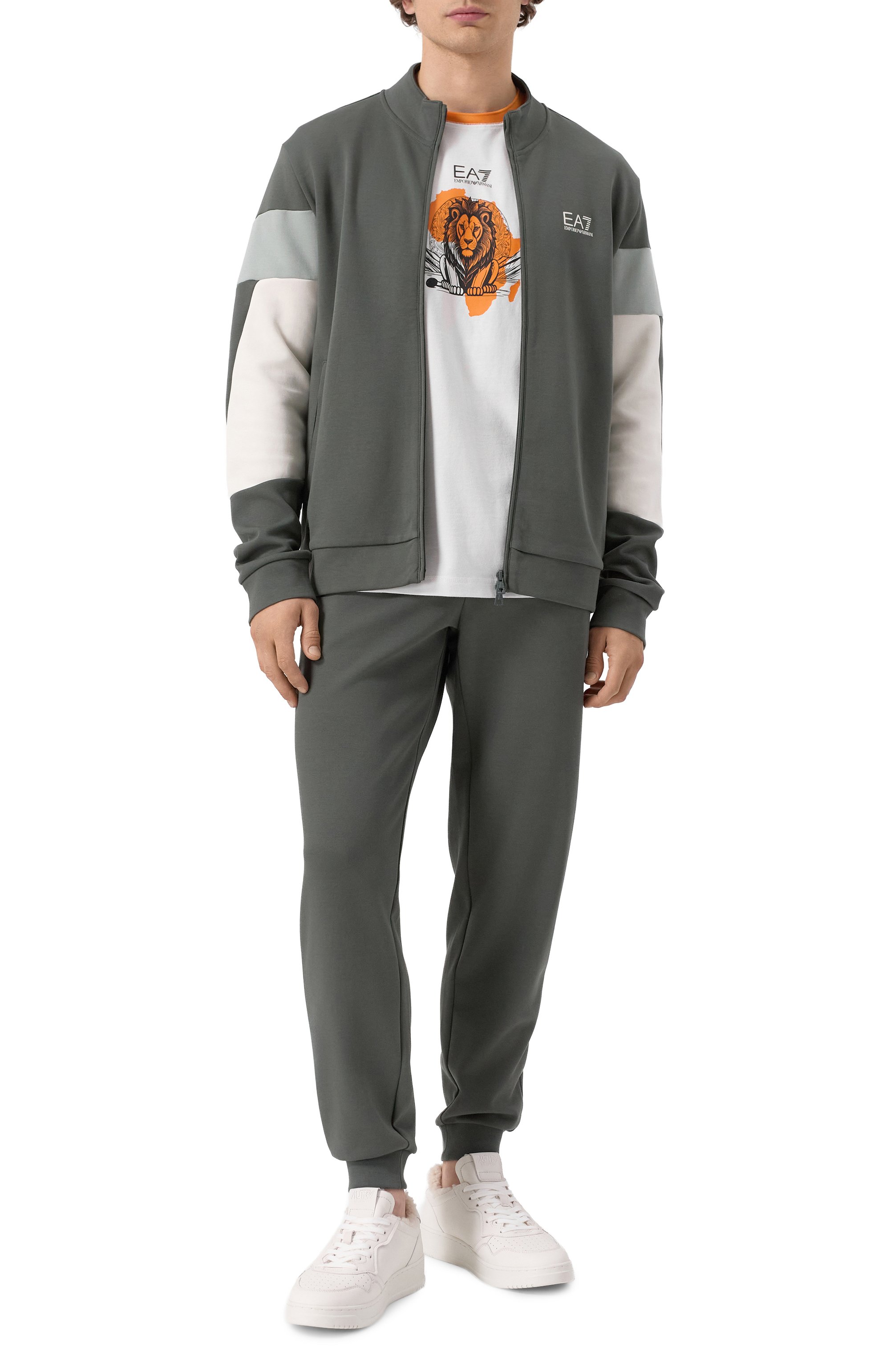 Хлопковая футболка EA7, арт. 7X000099/AF13243, фото 2