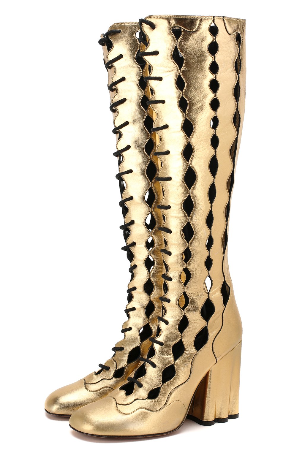 Кожаные сапоги MARNI, арт. STMS001310/LA598, фото 1