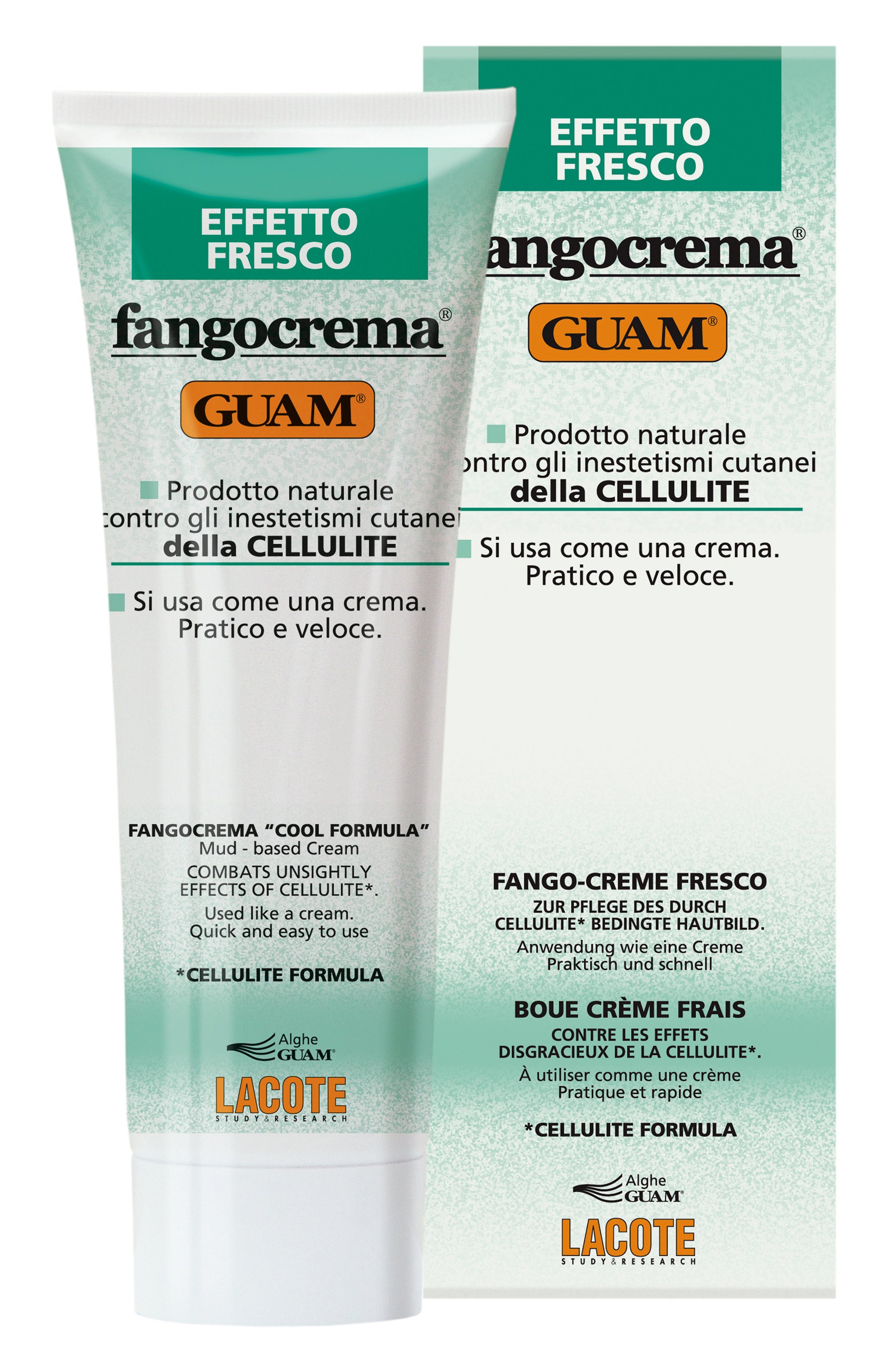 Антицеллюлитный крем с освежающим эффектом fangocrema (250ml) GUAM, арт. 8025021810454, фото 2