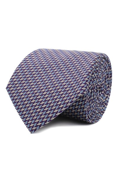 Мужской шелковый галстук CANALI, арт. 18/HJ02798