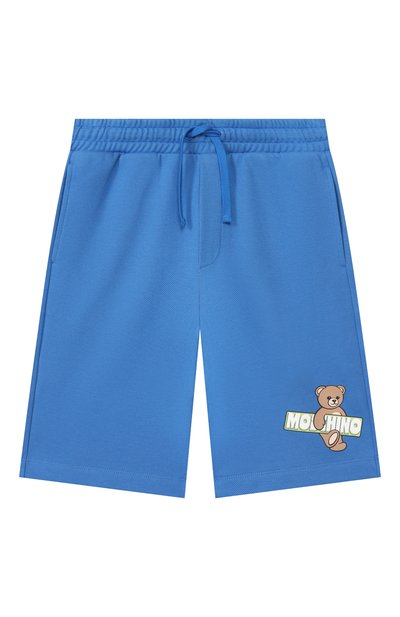 Хлопковые шорты MOSCHINO, арт. HUQ02L/LCA90_001