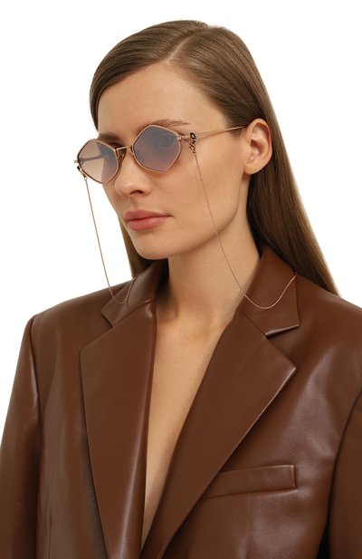 Цепочка для очков CAROLINE ABRAM, арт. CHAINETTE TRI0 METALL SINGLE BR0NZE, фото 2