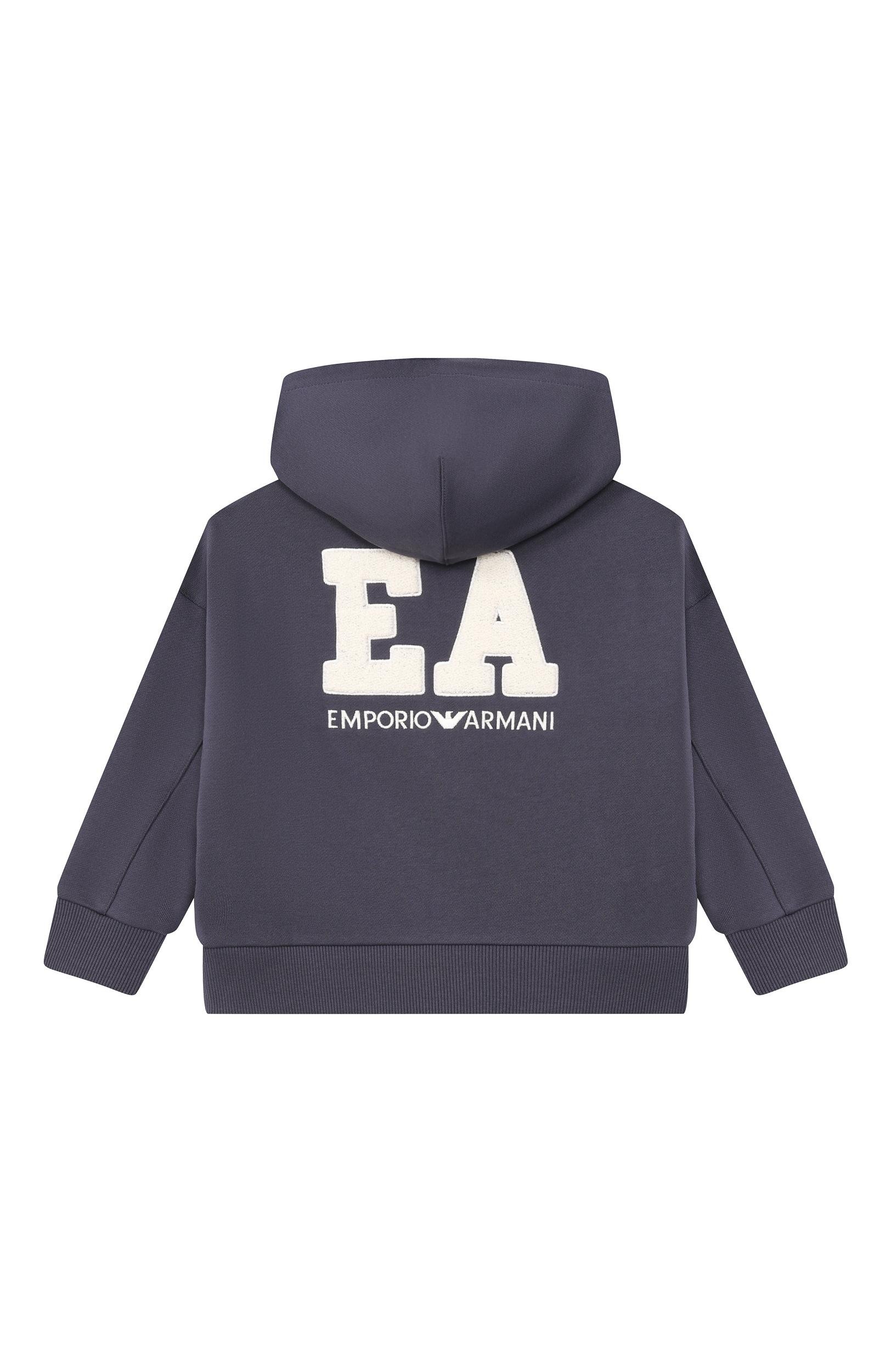 Хлопковая толстовка EMPORIO ARMANI, арт. EB001391/AF26020, фото 2