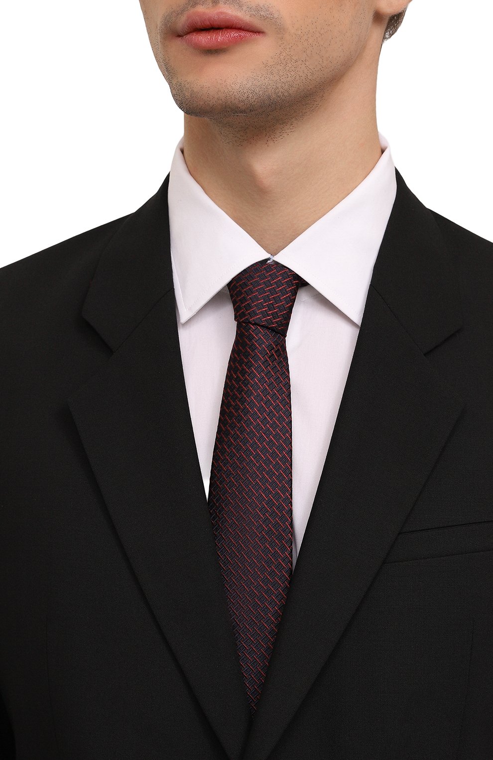 Шелковый галстук CANALI, арт. 18/HJ04065, фото 2