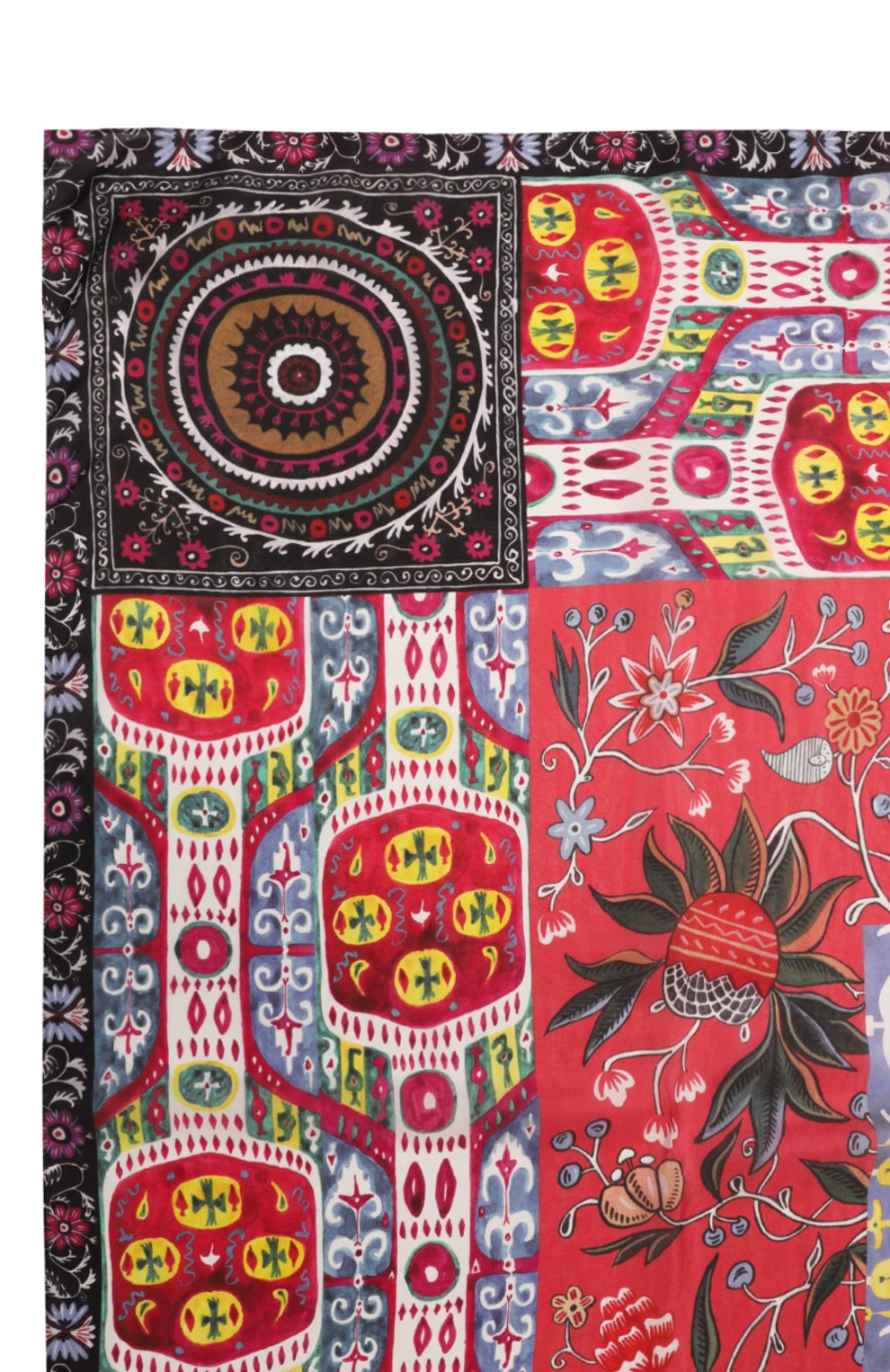 Шелковый платок сюзане GOURJI, арт. T21SUZ7RDR, фото 4