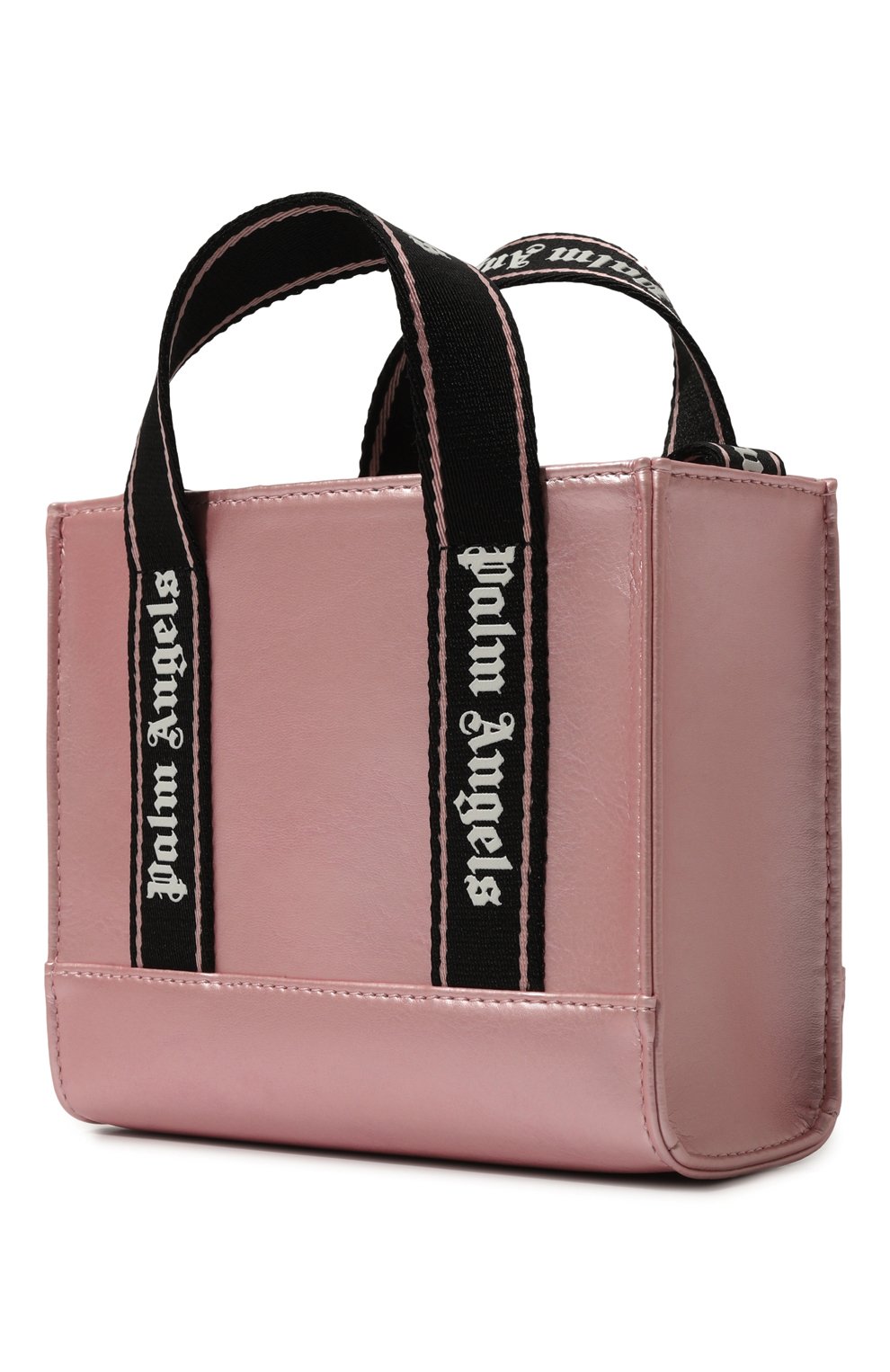 Сумка PALM ANGELS светло-розового цвета по цене 22600 руб., арт. PGNA002S24FAB001, фото 2 Сумка PALM ANGELS, арт. PGNA002S24FAB001, фото 2