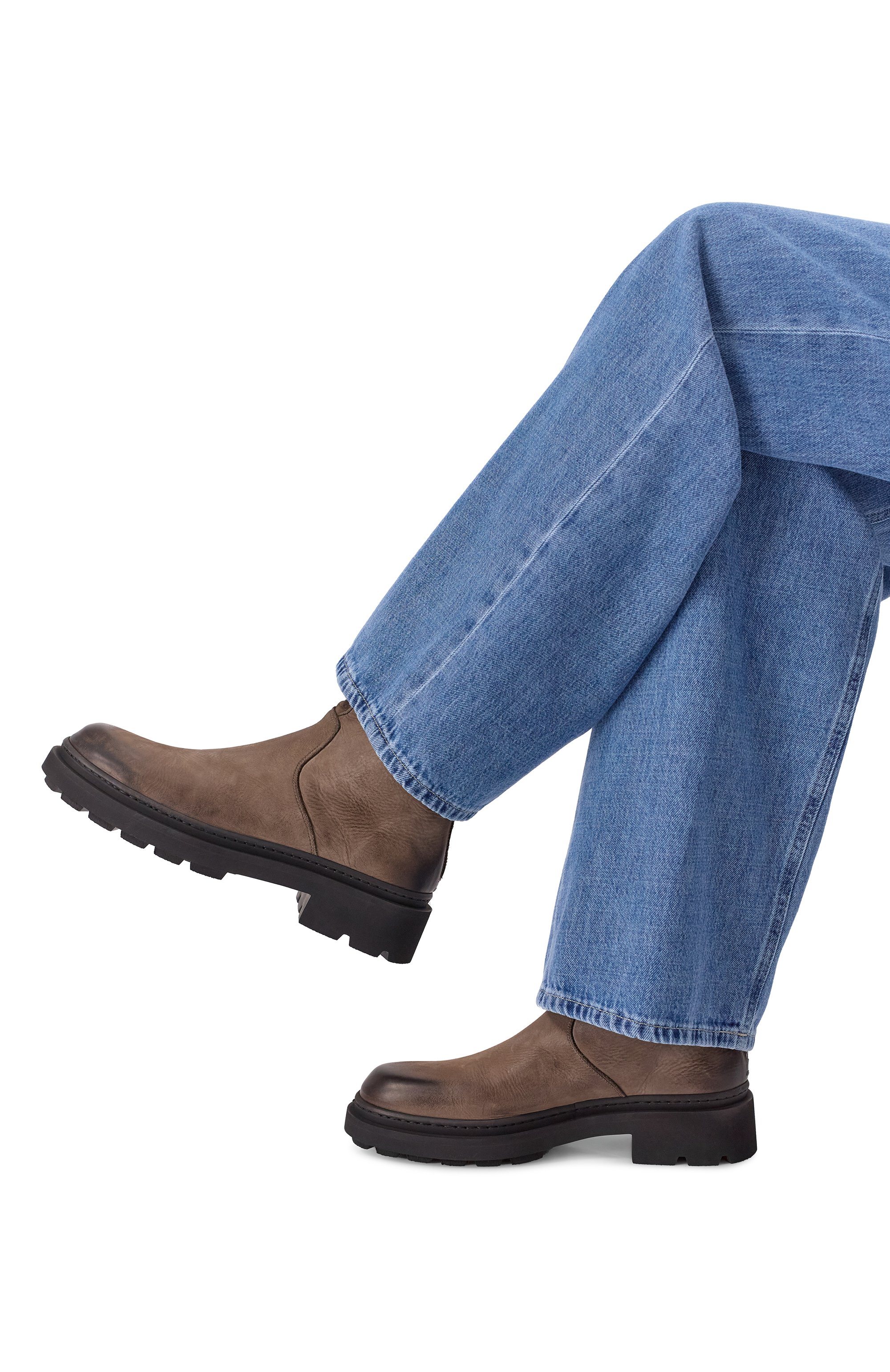 Ботинки из нубука PANTANETTI, арт. 19260DM/CHUBBY, фото 2