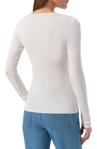 Лонгслив из шелка и хлопка 12 STOREEZ, арт. 135742, фото 4