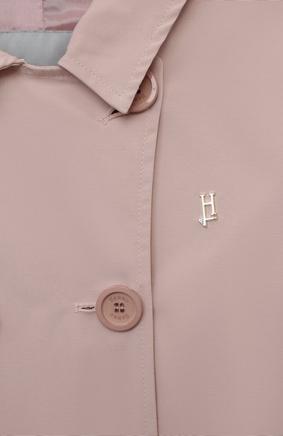 Тренч HERNO светло-розового цвета по цене 47150 руб., арт. GC000048G/12013/10A-14A, фото 3 Тренч HERNO, арт. GC000048G/12013/10A-14A, фото 3