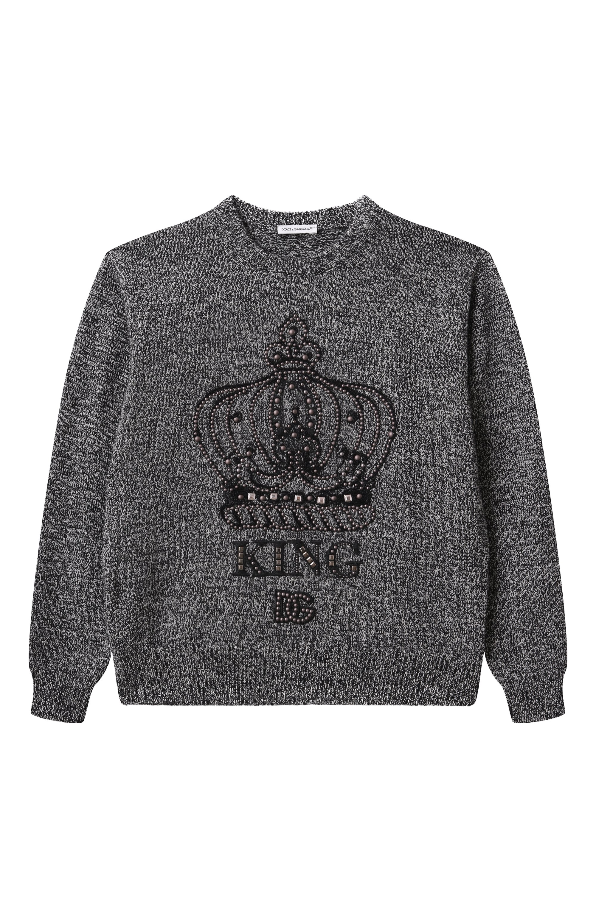 Свитер из шерсти и кашемира DOLCE & GABBANA, арт. L4KWG8/JFMLF/8-14, фото 1