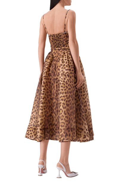 Платье изо льна и шелка ZIMMERMANN, арт. 2151DR251, фото 4