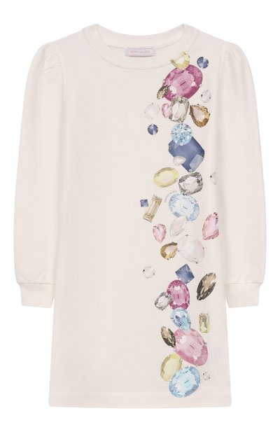 Хлопковое платье MONNALISA, арт. 19F902RU