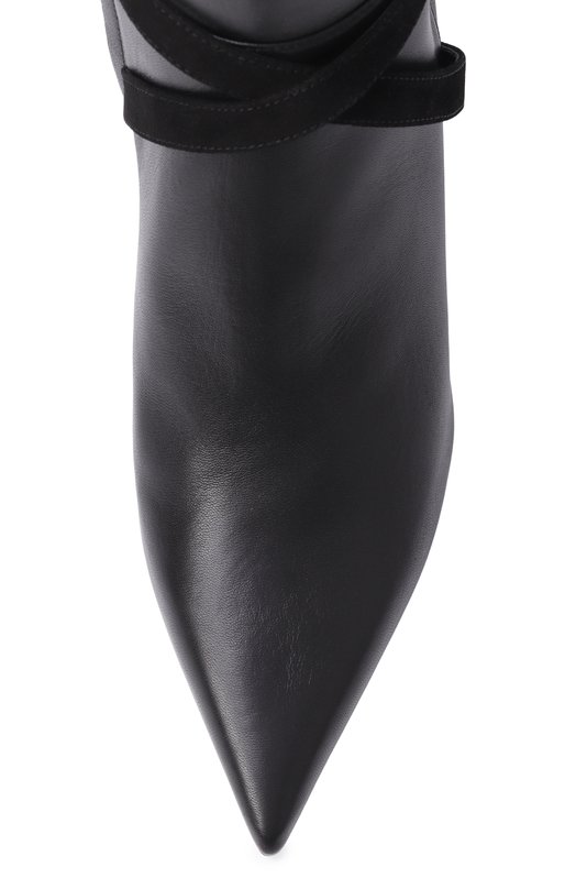 Кожаные сапоги Kiton D60830K0901F11 Чёрный  D60830K0901F11 Фото 6