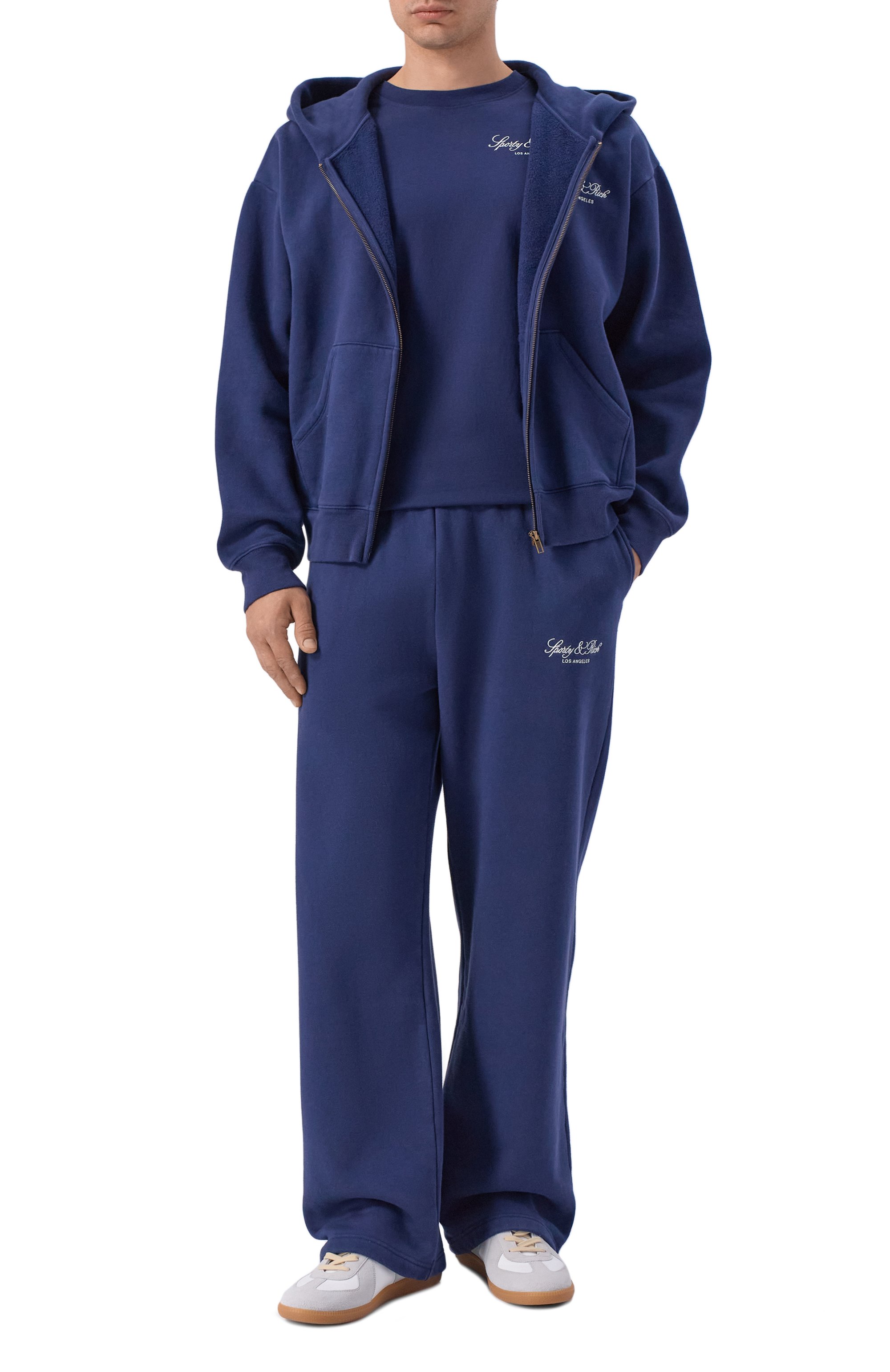 Хлопковая футболка SPORTY AND RICH, арт. T011976269BL106, фото 2