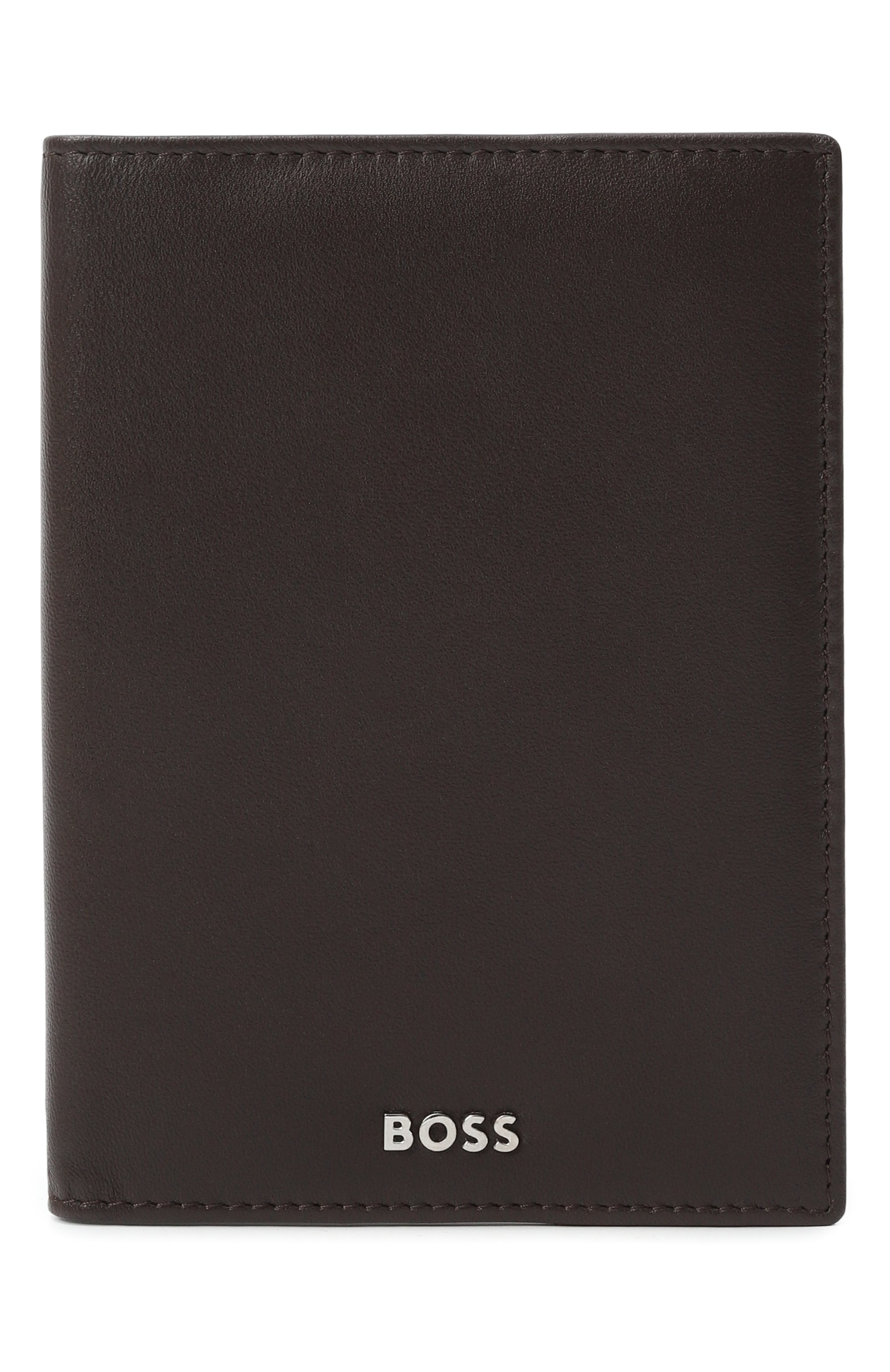 Кожаная обложка для паспорта BOSS, арт. HBPU00020M, фото 1