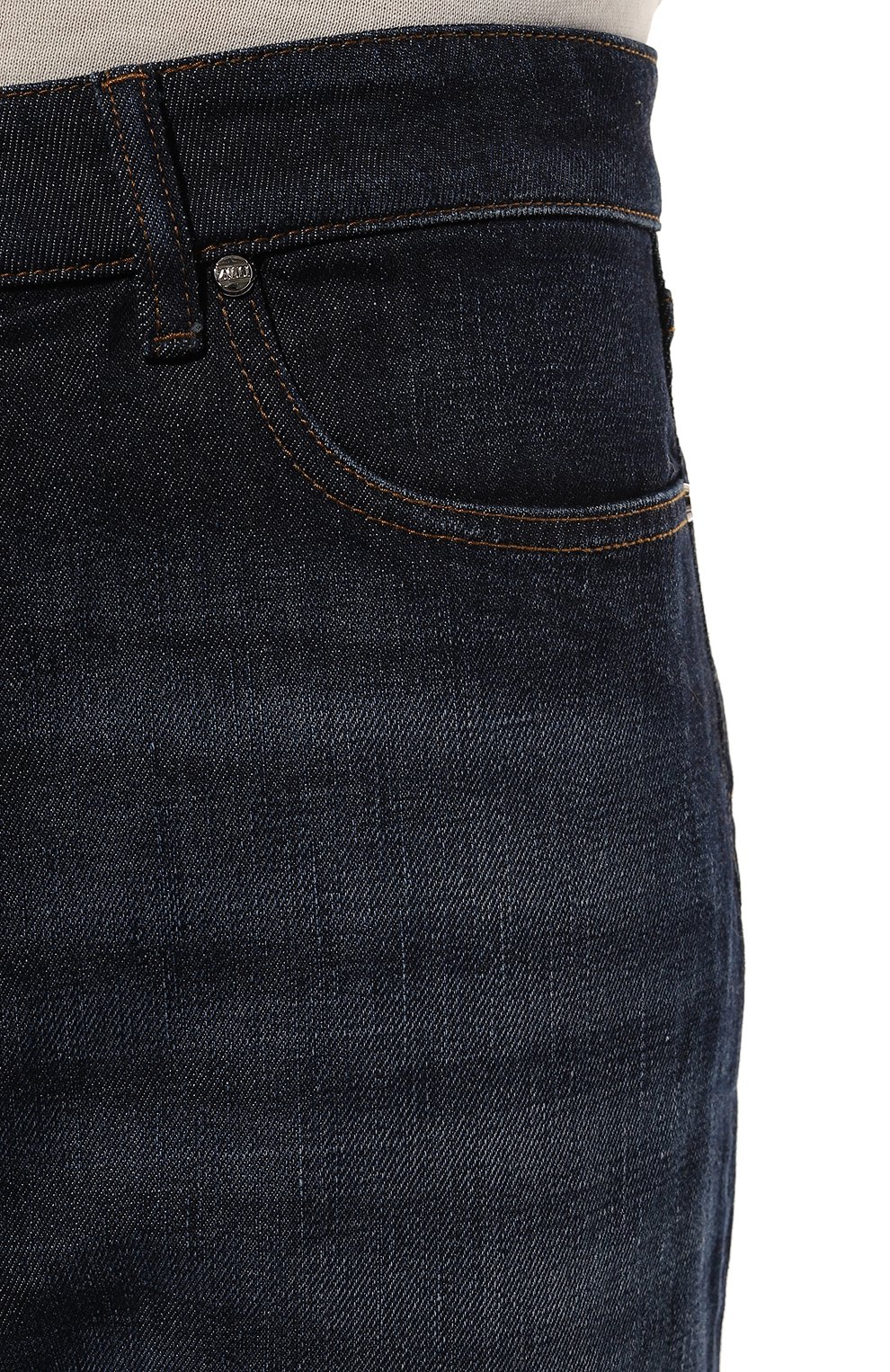 Джинсы wide fit ZILLI темно-синего цвета по цене 99500 руб., арт. JPJ006M010340003C, фото 5 Джинсы wide fit ZILLI, арт. JPJ006M010340003C, фото 5